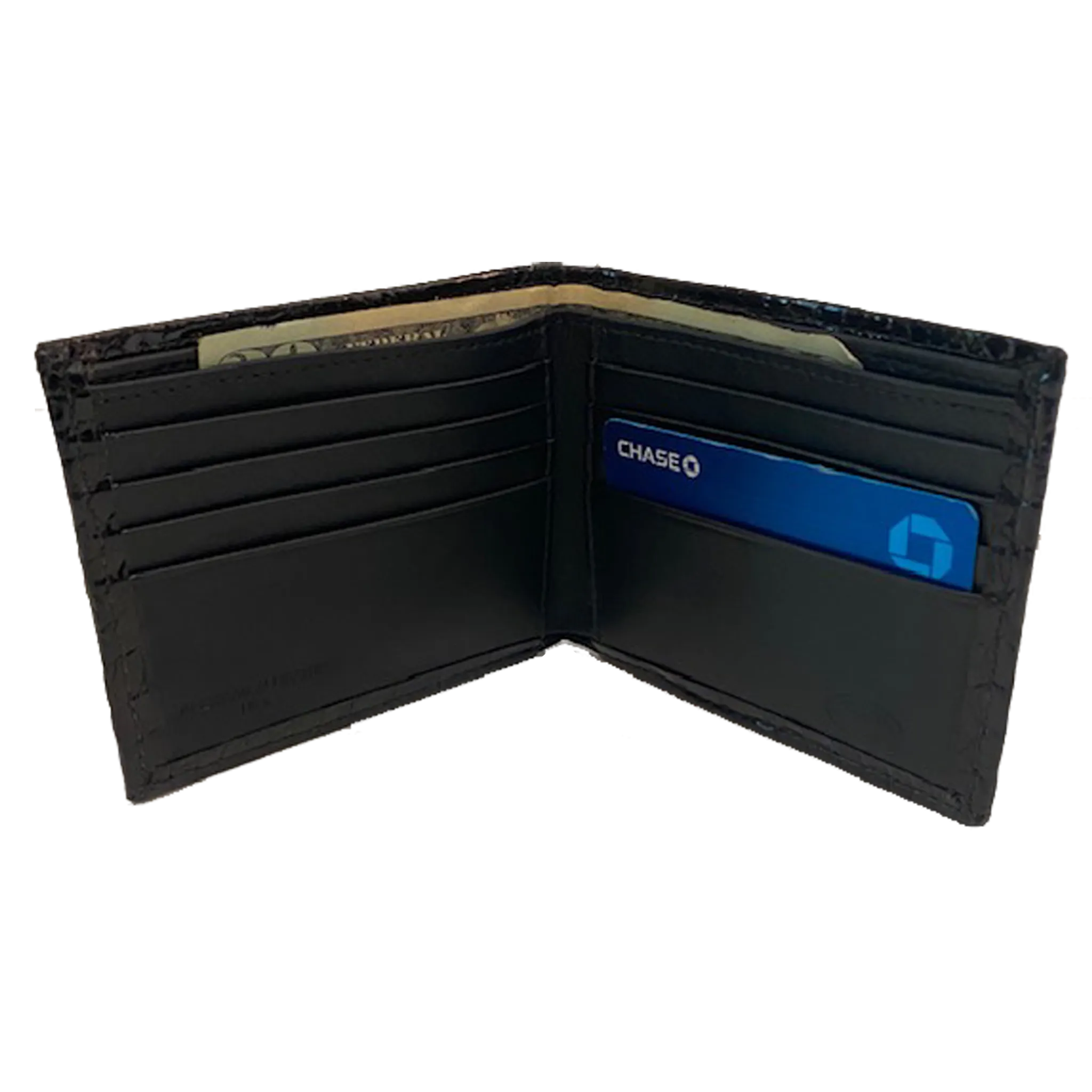 Alligator Wallet Black