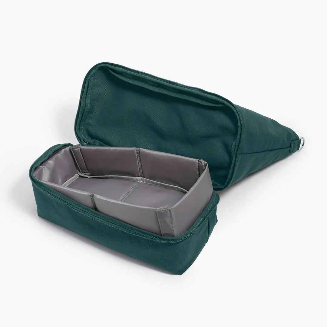 Catalina Deluxe Tote - Eco Friendly Canvas - Dark Green