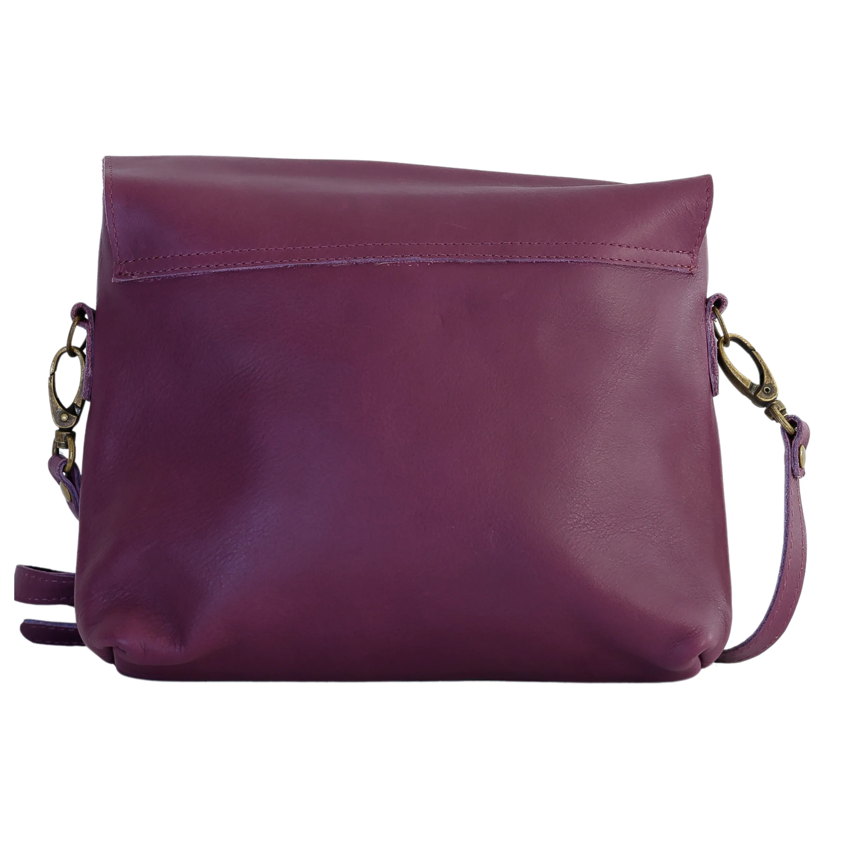 Classic Leather Crossbody Bag-Various Colours