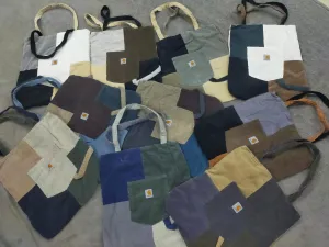 CR1400 Reworked Carhartt (Corduroy) Tote Bags - 30 Pieces