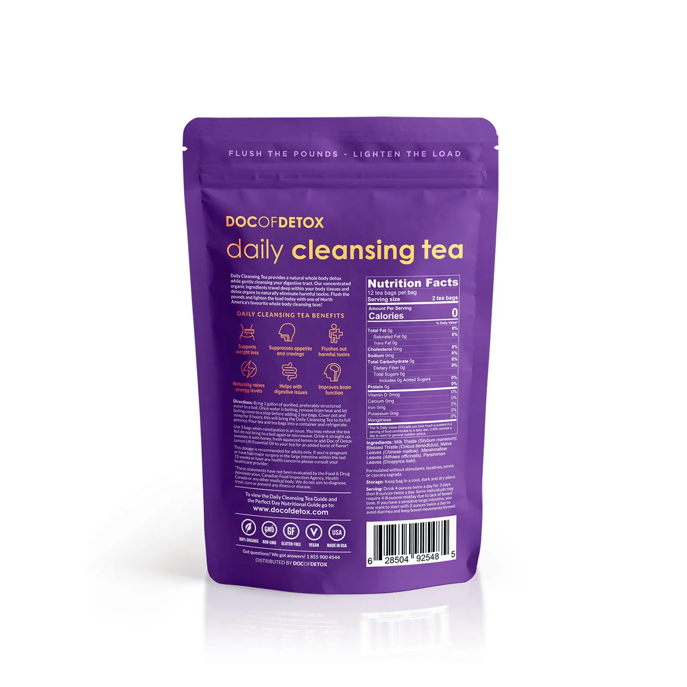 Daily Cleansing Tea (6-Weeks) *supply limited*