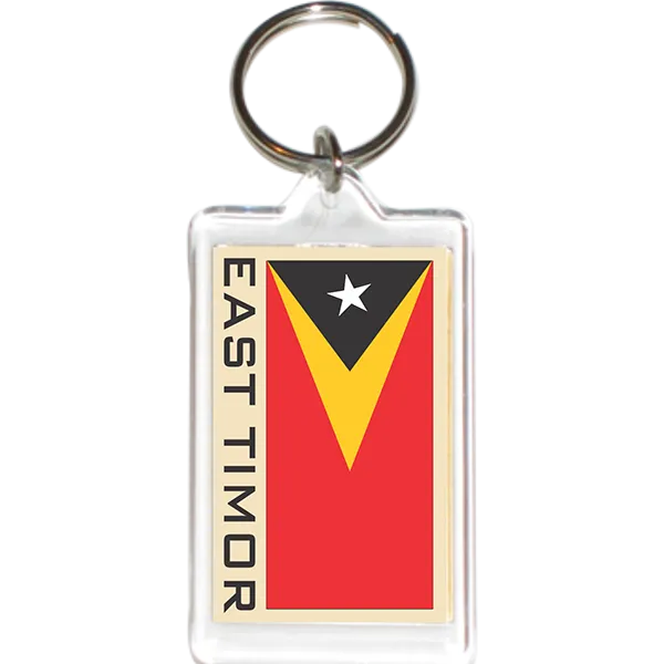 East Timor Acrylic Key Holders