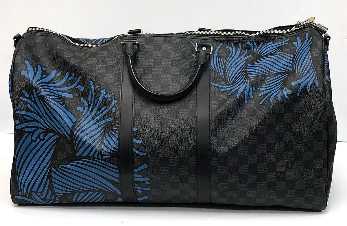 Louis Vuitton Keepall Bandouliére 55 Christopher Nemeth Limited Edition