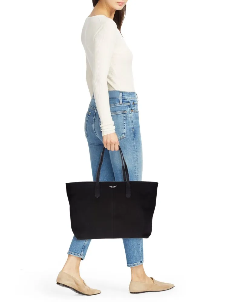 Mick Wings Zadig & Voltaire tote bag, color Noir