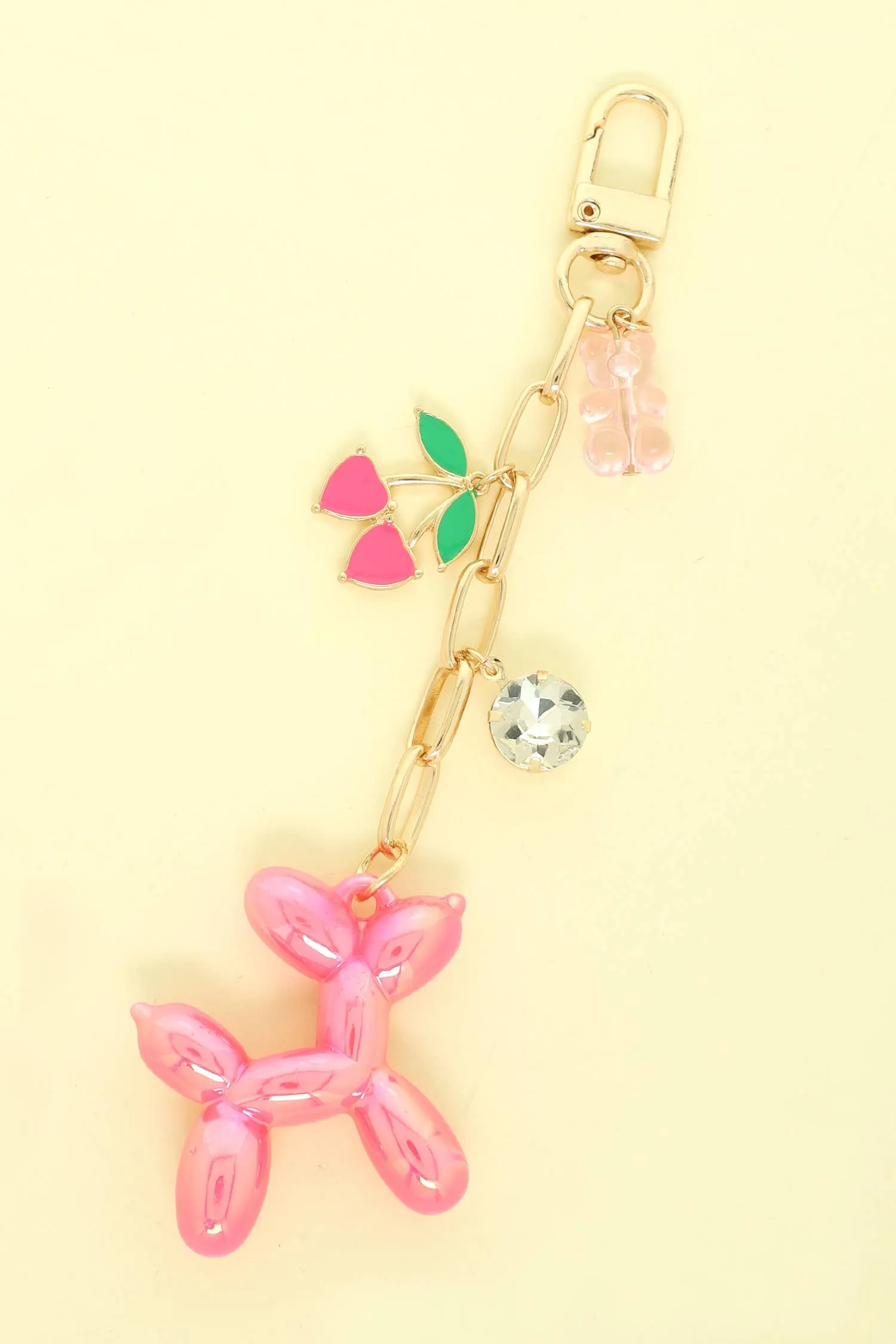 Multi-Charm Bag Chain