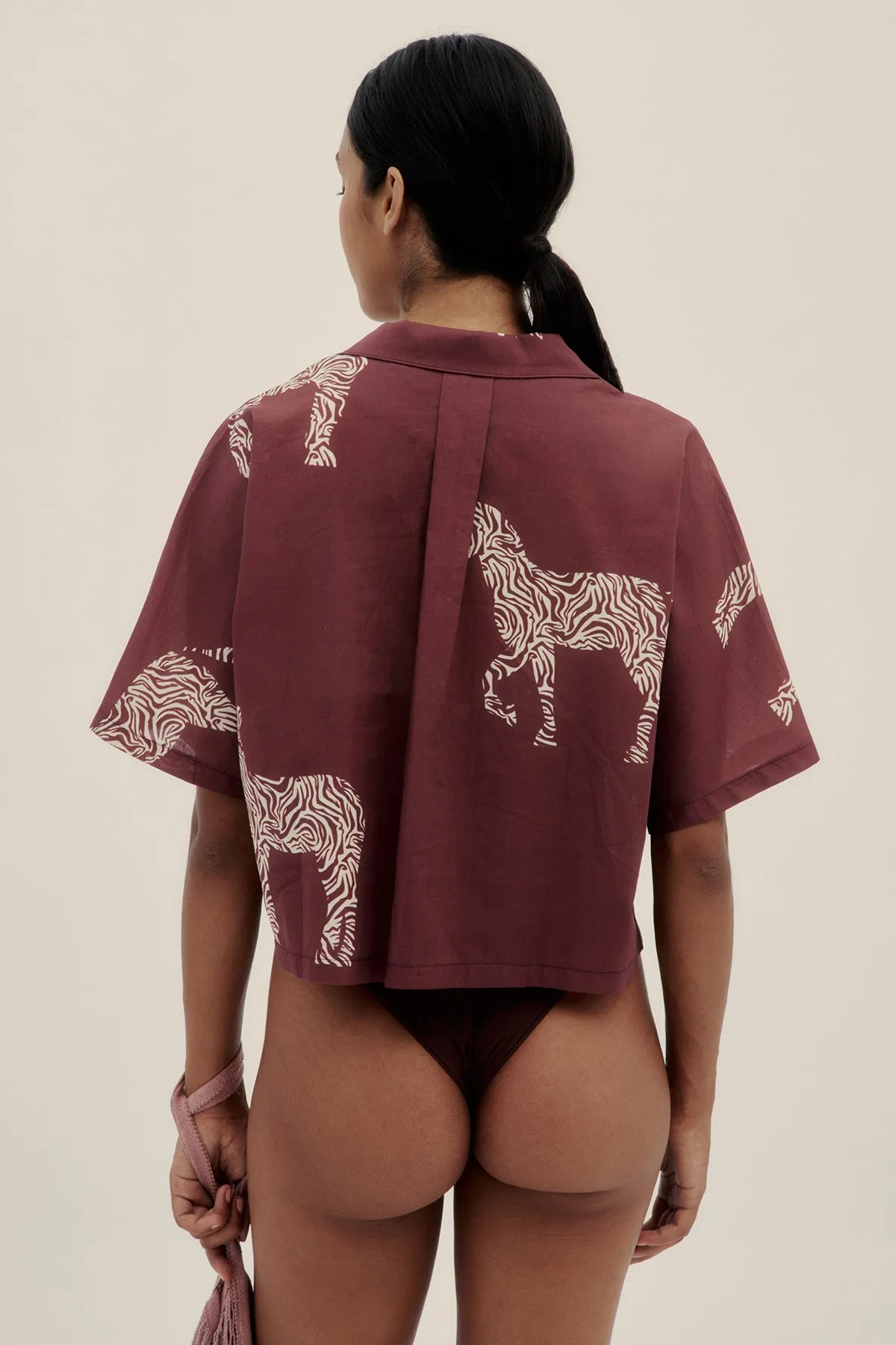 Polo Top Zebra