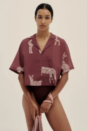 Polo Top Zebra