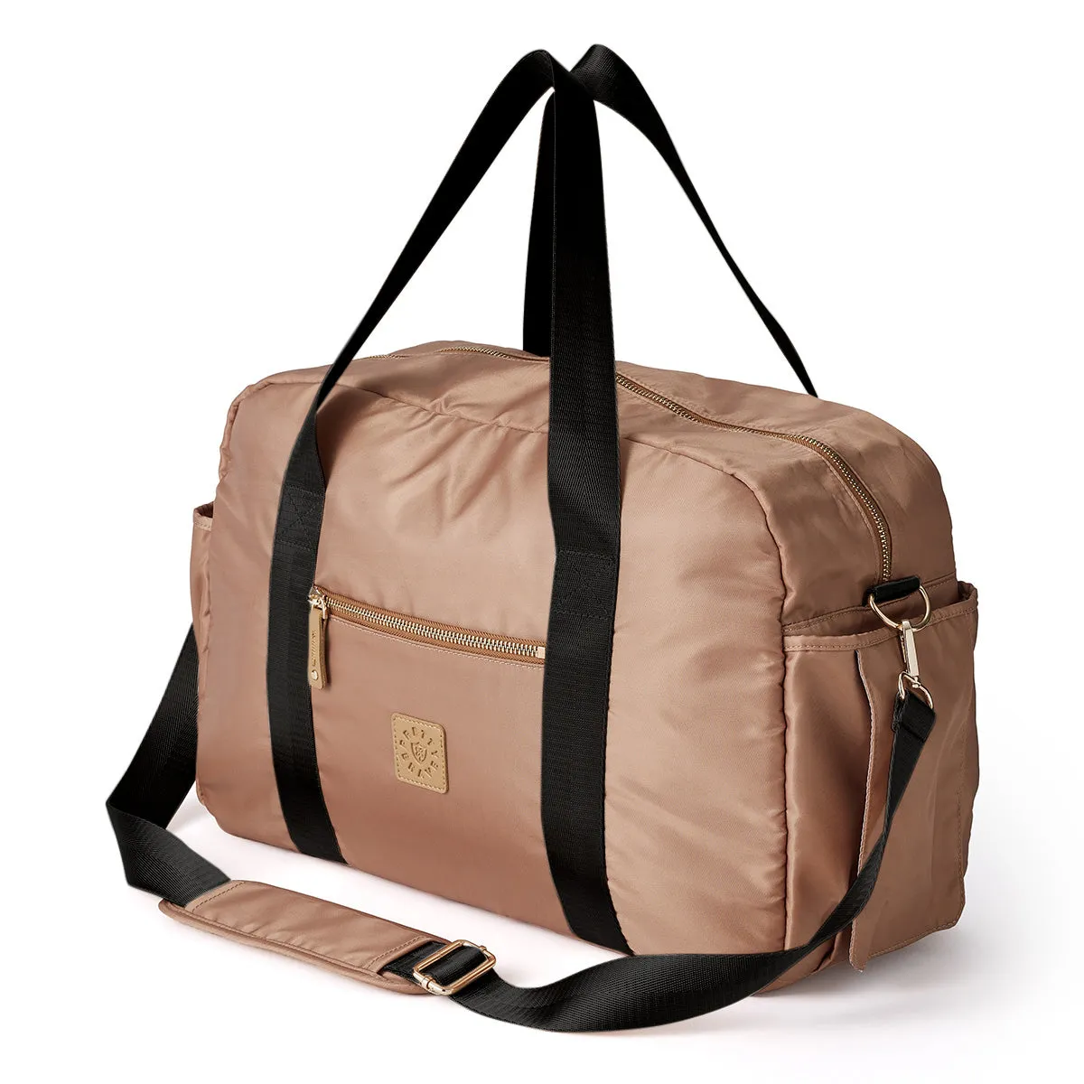 Pretty Brave Stella Baby Bag - Caramel/Black