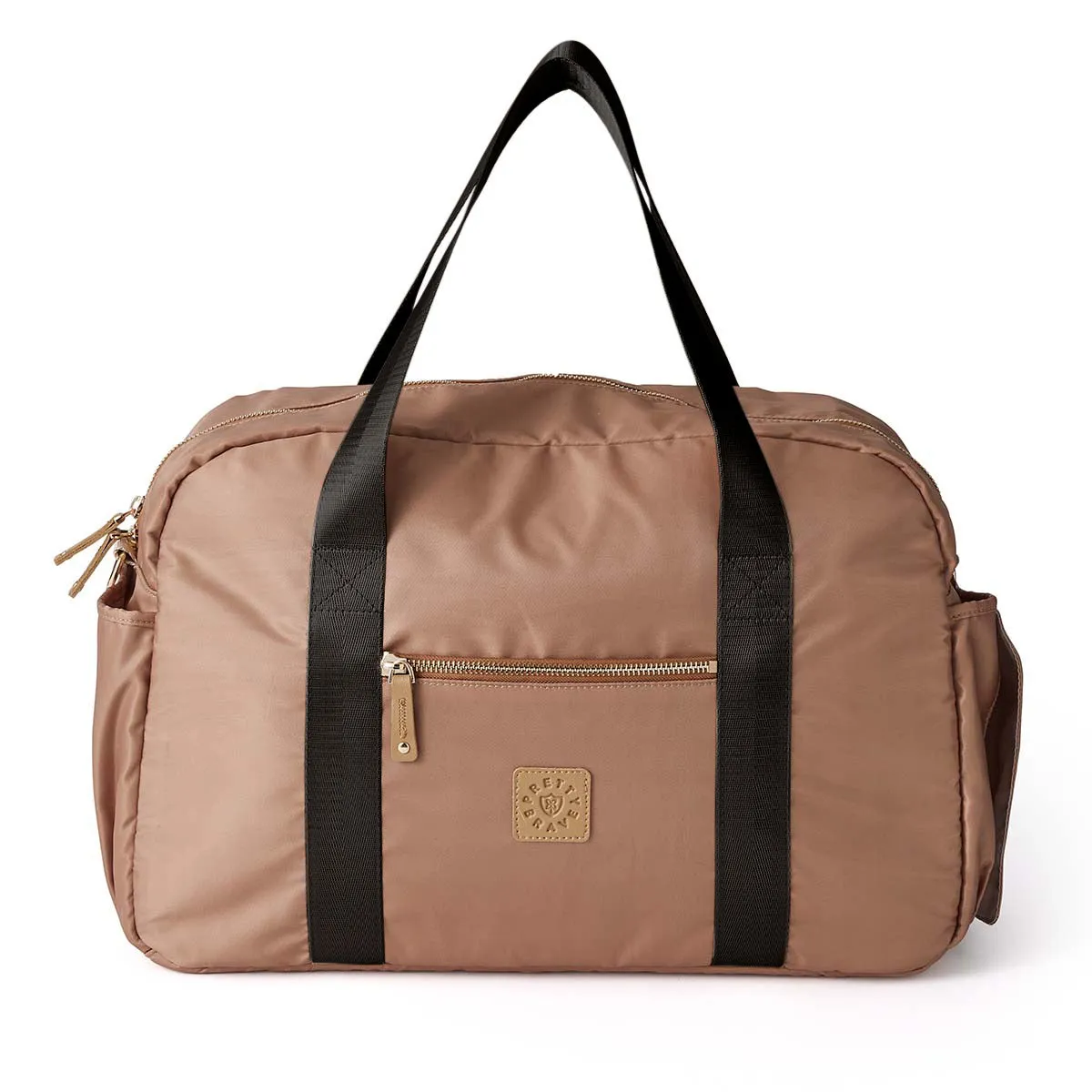Pretty Brave Stella Baby Bag - Caramel/Black