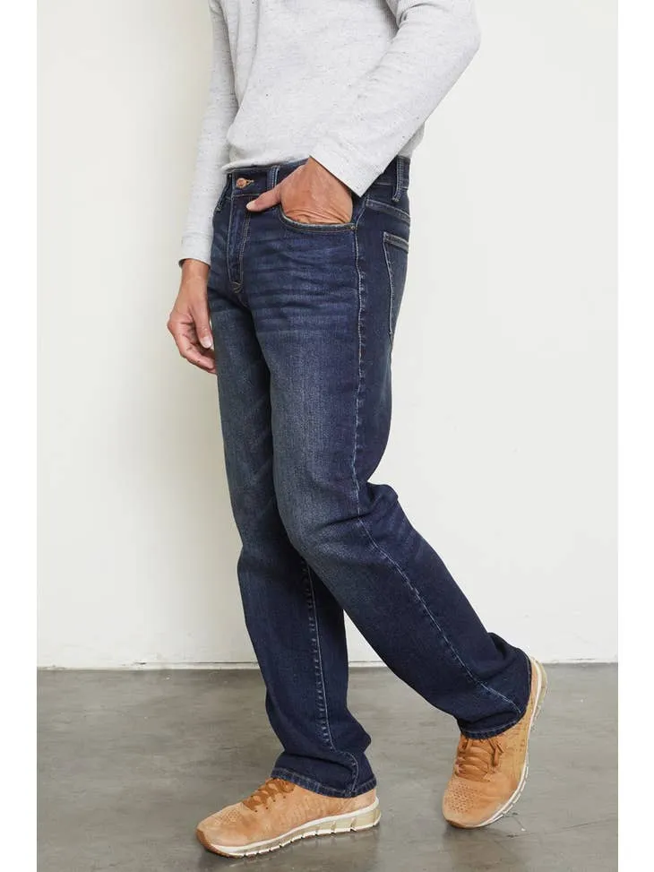Real 5 Pocket Slim Straight Jean