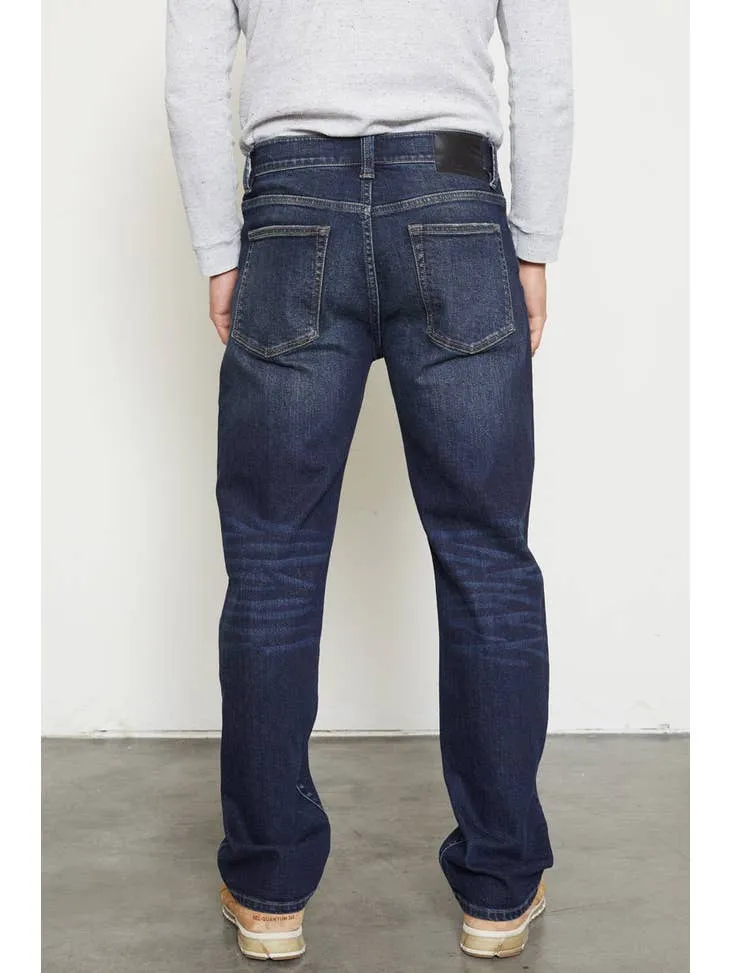 Real 5 Pocket Slim Straight Jean