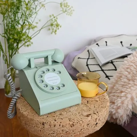 Retro Play Telephone - Green by kiko & gigi