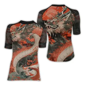 Rising Red Dragon Women's Short Sleeve Rash Guard