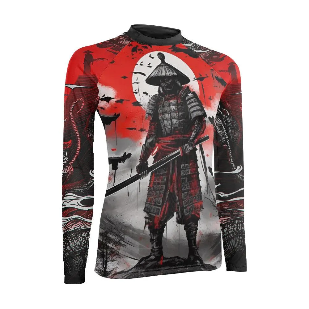 Samurai Musashi Women's Long Sleeve Rash Guard