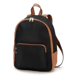 Viv & Lou Lauren Black Nylon Backpack